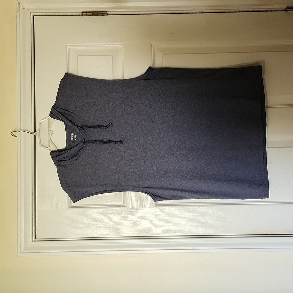 BCG Hooded Workout Tank - Mens Medium